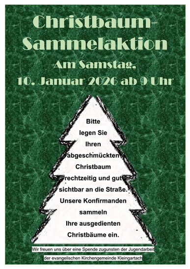 Christbaumsammlung