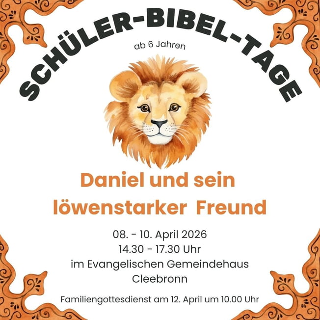 Familiengottesdienst der Sch&uuml;ler-Bibel-Tage