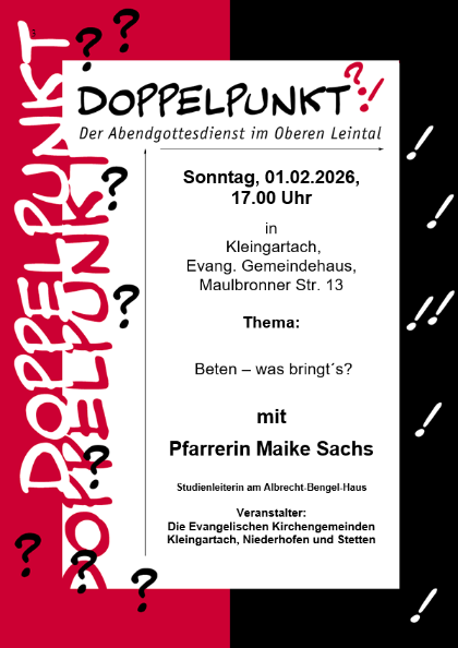 Doppelpunkt Gottesdienst